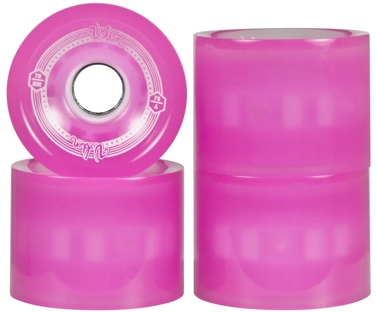 Longboard Volten Fothon LED Rollen 4-Set