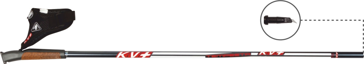 KV plus Tempesta bâton de Nordic Blading