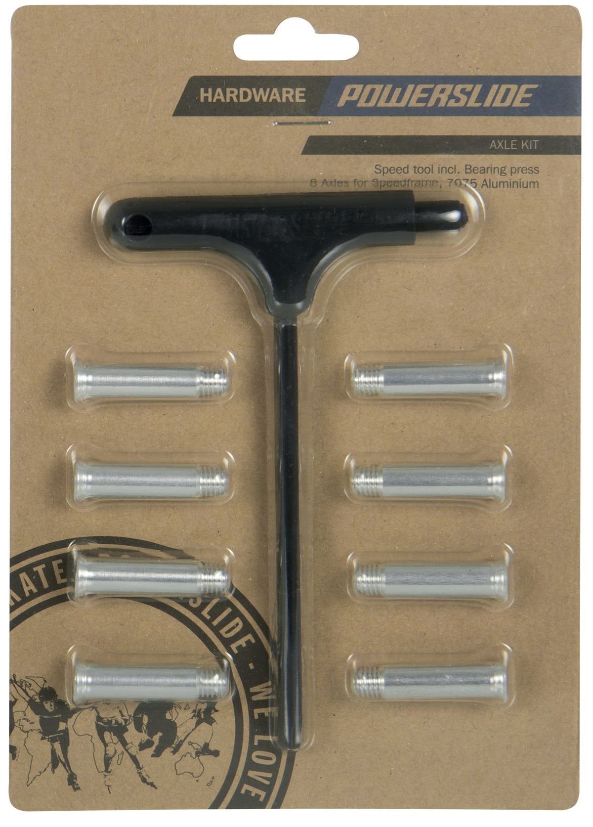 Powerslide Achsschrauben-Set Torx