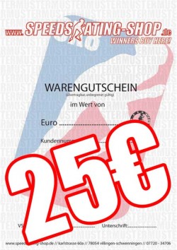 Gutschein 25